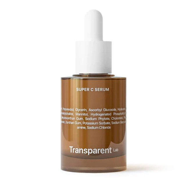 TRANSPARENT LAB Super C Serum30ml - Σερουμ κατά των ρυτίδων & για σύσφιξη με Βιταμίνη C