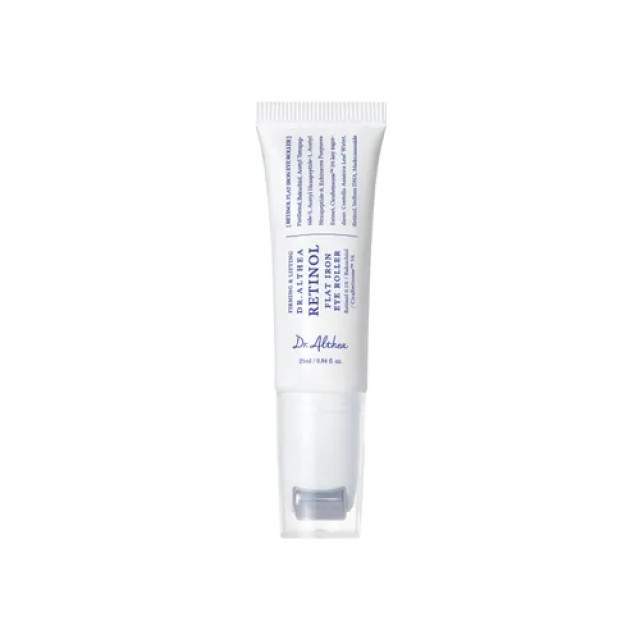 Dr. Althea Retinol Flat Iron Eye Roller – Serum Ματιών με Ρετινόλη, Bakuchiol και ενσωματωμένο Gua sha 25ml