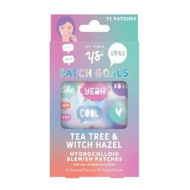 Patches Hydrocolloid Blemish tea tree & witch hazel για δέρματα με τάση για ακμή, Speech bubbles 72τεμ