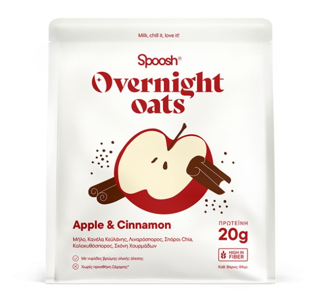 Spoosh Overnight Oats Apple & Cinnamon 20g