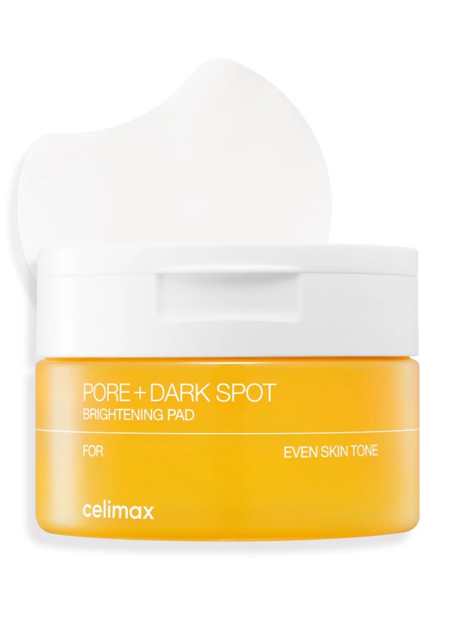 Celimax Pore+Dark Spot Brightening Pad Brightening Face Pads 40pcs-Με Νιασιναμίδη και Τρανεξαμικό 40pcs
