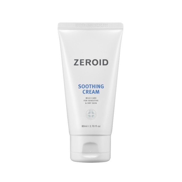 Zeroid Soothing Cream -Mη λιπαρή κρέμα για την ενδυνάμωση του επιδερμικού  φραγμού 80ml