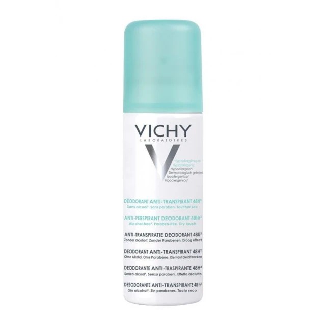 Vichy Deodorant Αποσμητικό Spray 48ωρης Προστασίας, 125ml