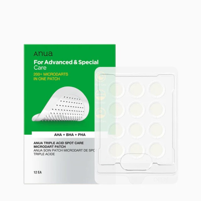 ANUA Triple Acid Spot Care Microdart Patch,12τεμ
