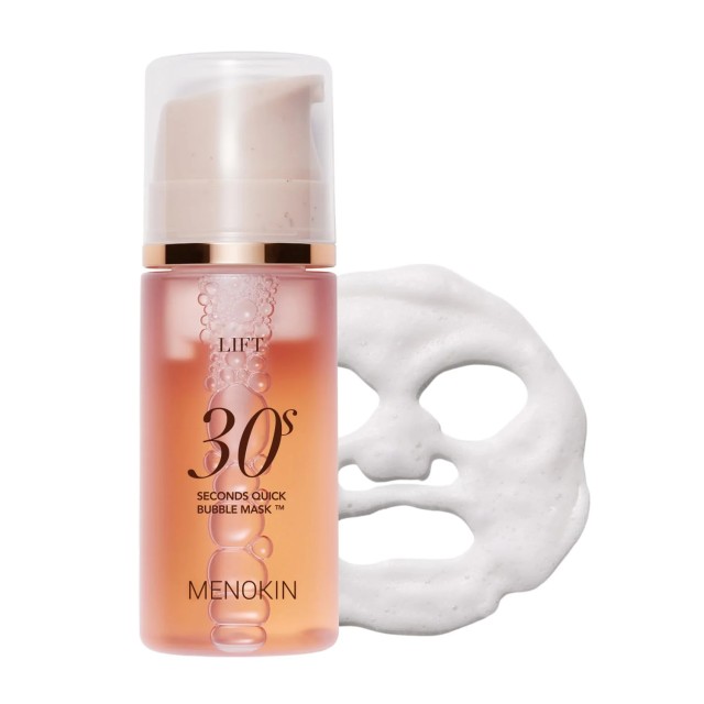 MENOKIN - 30 Seconds Quick Bubble Mask Lift - Μάσκα  Σύσφιξης γρήγορης δημιουργίας φυσαλίδων 30 δευτερολέπτων 95ml