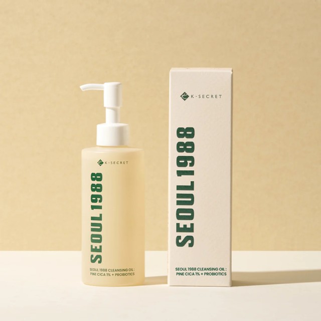 K-Secret Seoul 1988 Cleansing Oil Pine Cica 1% + Probiotics 200ml