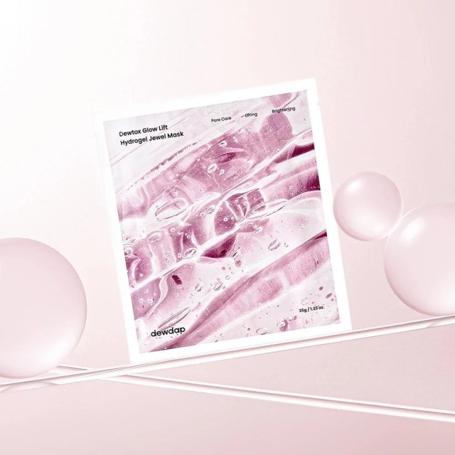Dewdap Dewtox Glow Lift Hydrogel Jewel Mask 35g