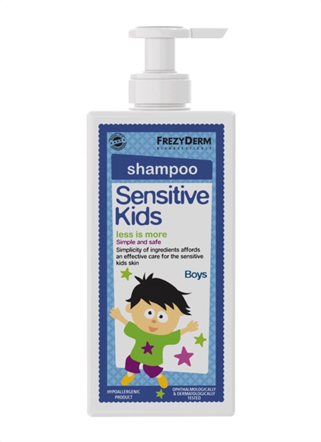 Frezyderm Sensitive Kids Shampoo Boys Παιδικό Σαμπουάν για Αγόρια 200ml