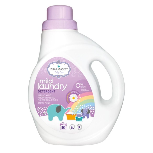 Pharmasept Baby Care Mild Laundry Detergent Απαλό Απορρυπαντικό για Βρεφικά Ρούχα 1lt