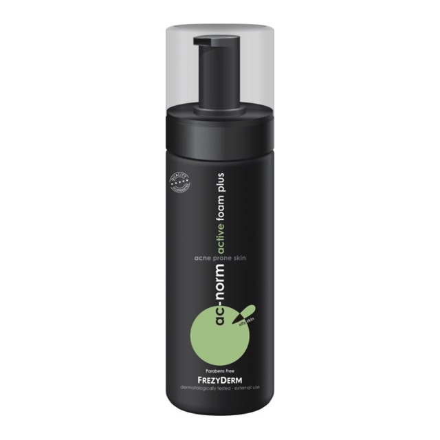 Frezyderm AC Norm Active Foam Plus Αφρός Καθαρισμού Προσώπου για το Λιπαρό Δέρμα με Τάση Ακμής, 150ml