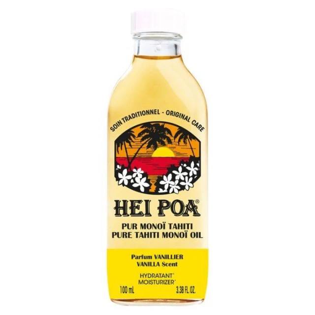 Hei Poa Pure Tahiti Monoi Oil Vanilla Scent 100ml