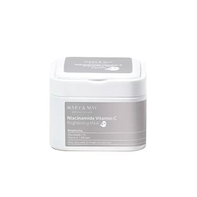 Mary&May Niacinamide Vitamin C Brightening Mask 30 τεμάχια