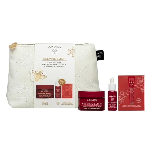 Apivita Promo Beevine Elixir Rich Cream 50ml & Δώρο Firming Lift Serum 10ml & Eye Cream 1,5ml