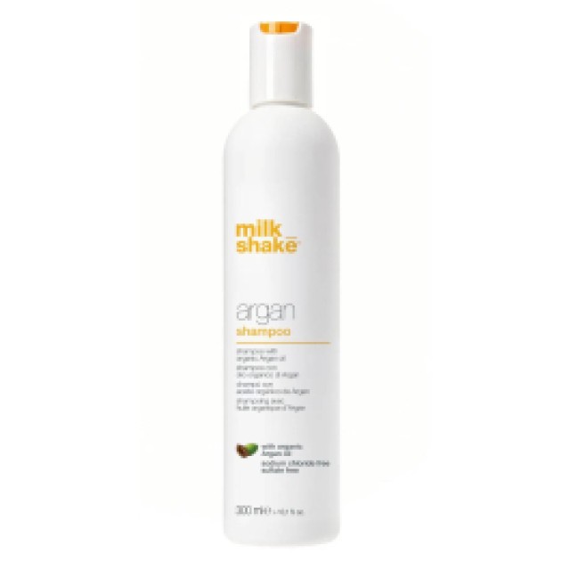 Milk Shake Argan Shampoo-Σαμπουάν με έλαιο argan για ολους τους τύπους μαλλιών 300ml