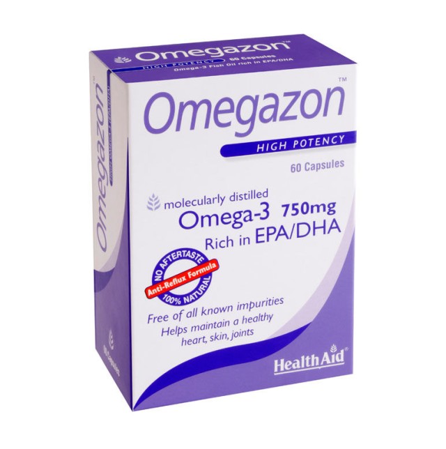 Health Aid Omegazon Omega-3 750mg 60 κάψουλες