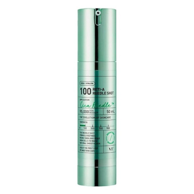 VT Cosmetics Reti-A Reedle Shot 100 - Ορός με μικροβελόνες και ρετινόλη 50ml