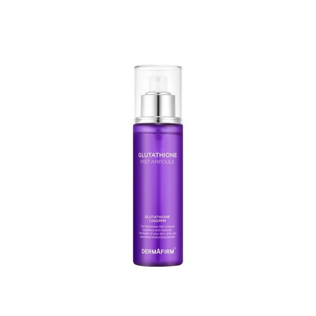 DERMAFIRM Glutathione Mist Ampoule με 1.000 ppm γλουταθειόνης, νιασιναμίδη και βιταμίνες C και E για Λάμψη 100ml