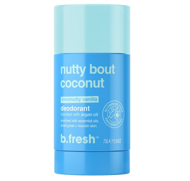 B.fresh Nutty Bout Coconut Αποσμητικό Stick 75gr