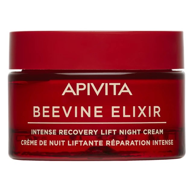 Apivita Beevine Elixir Intense Recovery Lift Night Cream Κρέμα Νύχτας Εντατικής Επανόρθωσης & Lifting 50ml
