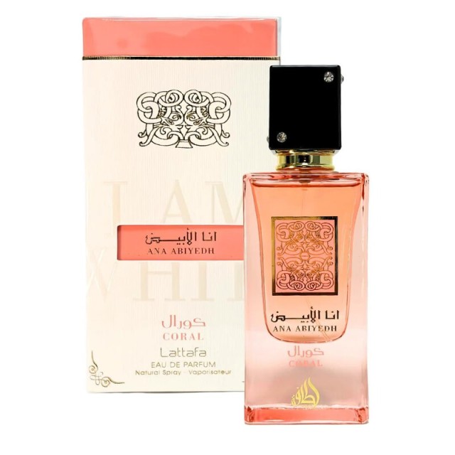Lattafa Ana Abiyedh Coral Eau De Parfum 60ml