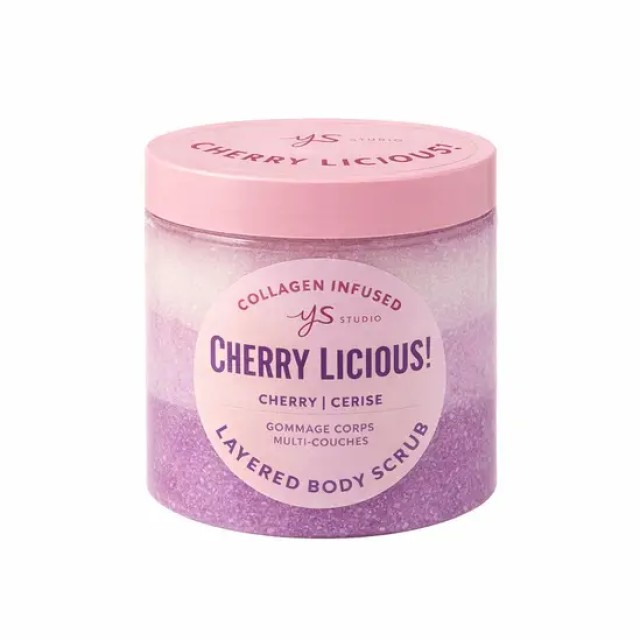 Yes Studio Triple-layer Scrub απολέπισης Cherry, 600gr