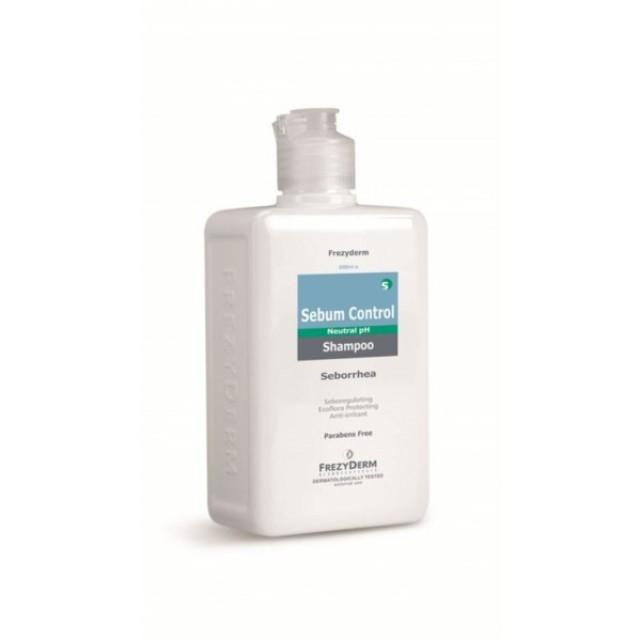 Frezyderm Sebum Control Shampoo Σαμπουάν κατά της Σμηγματορροϊκή Δερματίτιδα & της Λιπαρότητας, 200ml