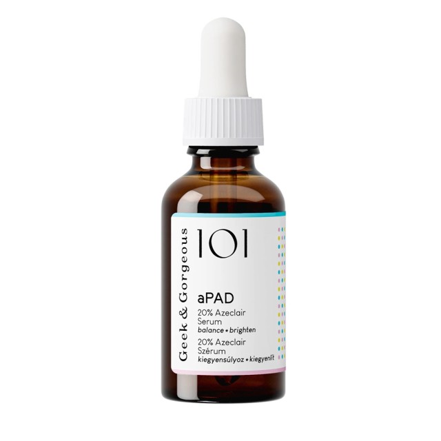 Geek & Gorgeous aPAD Serum -Ορός με 20% Αζελαικού , 30ml