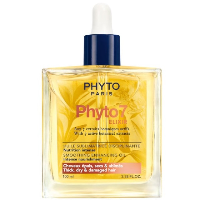 Phyto 7 Elixir Smoothing Enhancing Oil Λάδι Θρέψης & Λείανσης Πολλαπλών Χρήσεων 100ml