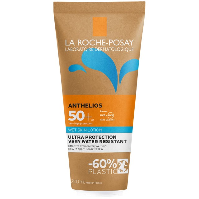 La Roche Posay Anthelios Wetskin SPF50+ Αντηλιακό Γαλάκτωμα Σώματος, 200ml
