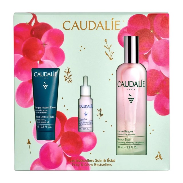 Caudalie Prep & Glow Bestsellers Trio