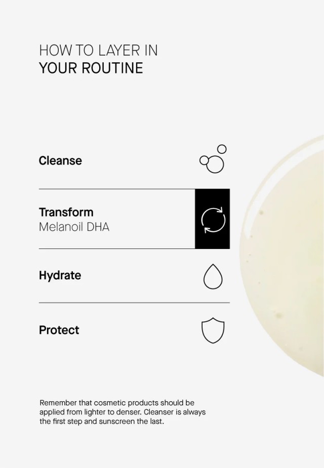 Transparent Melanoil DHA - Ενυδατικό έλαιο Self-Tanning 200ml