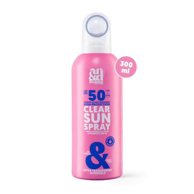 A.N.D beauty Sun Clear Sun Spray XXL,300ml
