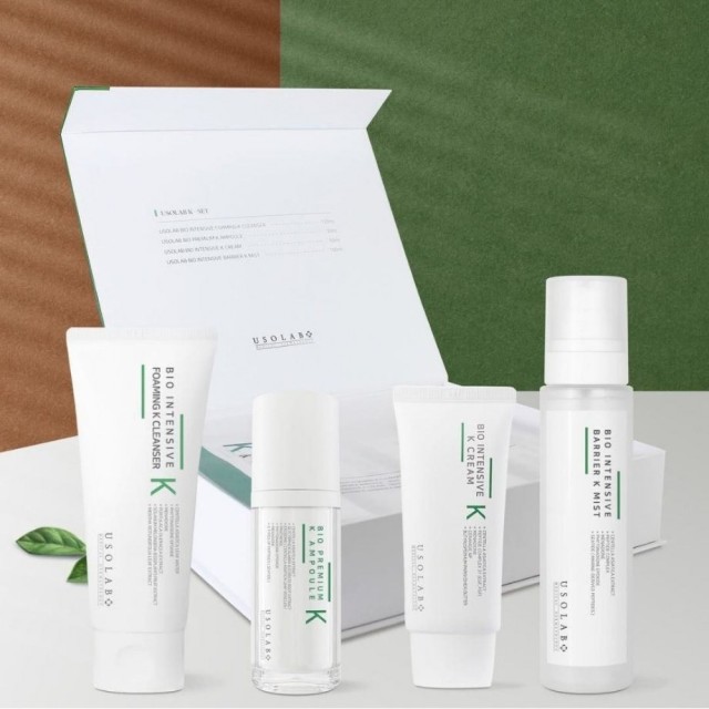 USOLAB K Set (Cleanser 120ml-Mist 150ml-Ampoule 30ml-Cream 50ml)