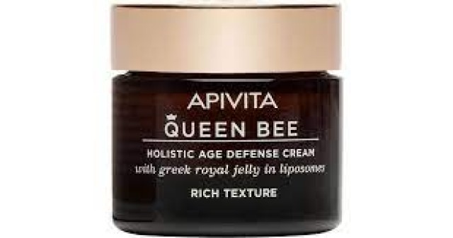 Apivita Queen Bee Κρέμα Απόλυτης Αντιγήρανσης & Αναγέννησης Πλούσια Υφή 50 ml