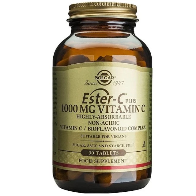 Solgar Ester-C 1000mg Vitamin C 90 tabs