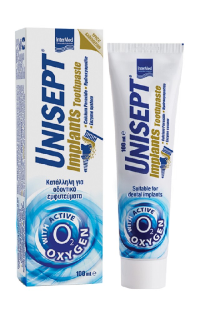 InterMed Unisept Implants Toothpaste 100ml