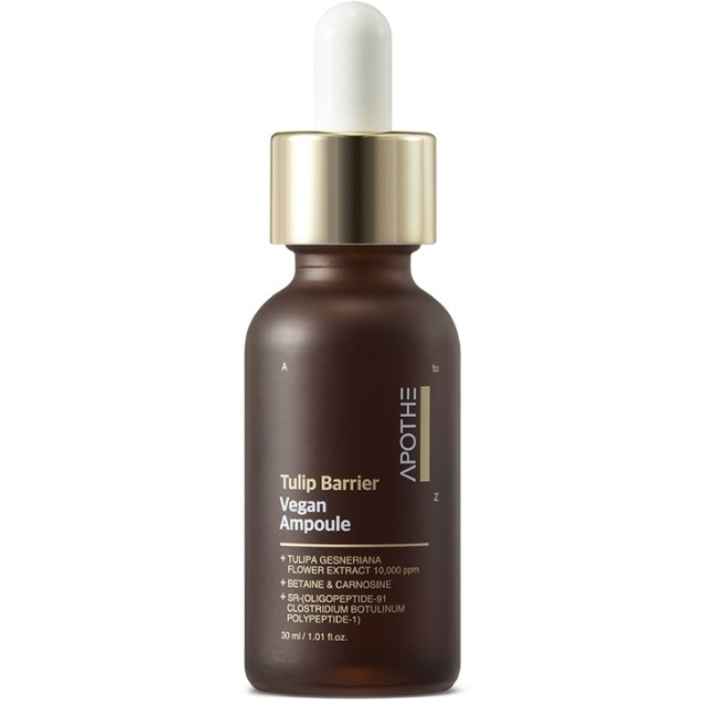 APOTHE Tulip Barrier Vegan Ampoule 30ml-Αναζωογονητική ενυδατική Αμπούλα με Καρνοσίνη και Τουλίπα 30ml
