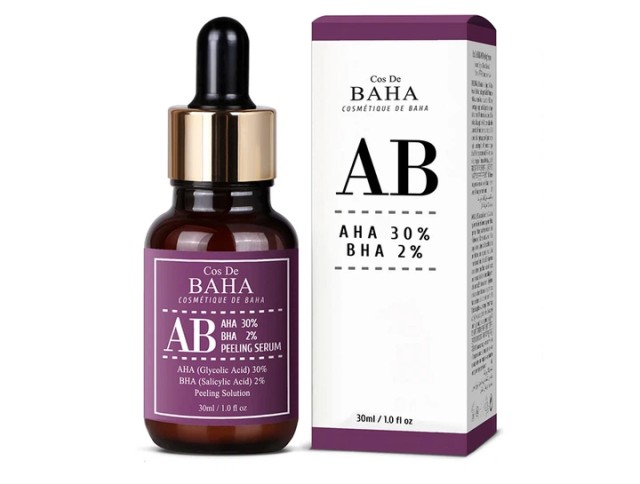 Cos De BAHA Aha/Bha AB Peeling Serum, AHA 30%, BHA 2% Serum 30ml