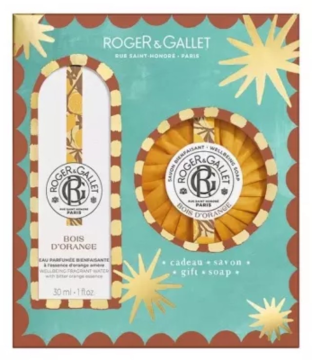 Roger & Gallet Bois dOrange Eau Parfumee Bienfaisante 30 ml + Savon Bienfaisant 100 g
