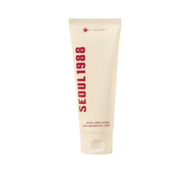 K-SECRET SEOUL 1988 Cream: Snail Mucin 93% + Rice - Ενυδατική κρέμα με έκκριμα σαλιγκαριού 100ml
