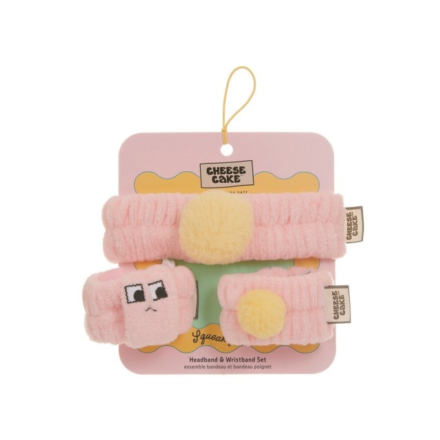 Head & Wristband Bunny Set of 3, Cheesecake