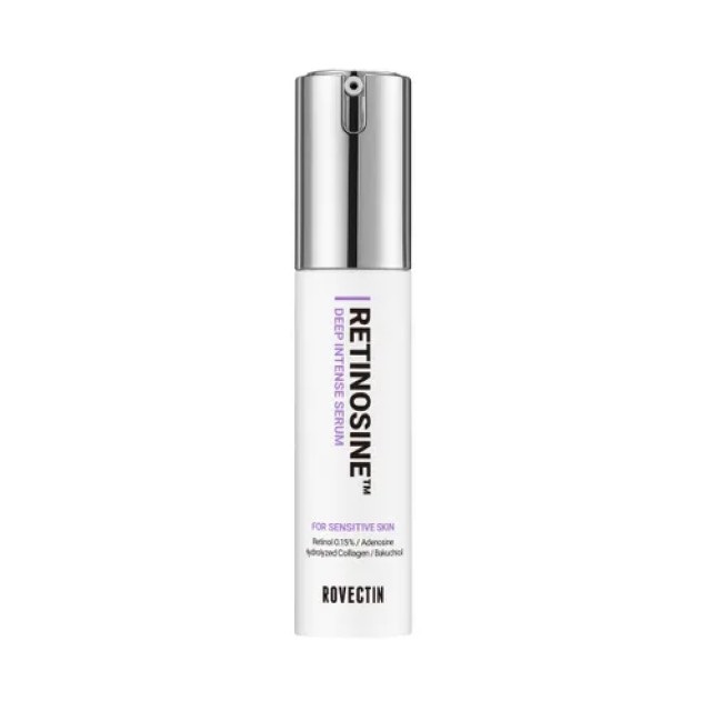 ROVECTIN Retinosine Deep Intense Serum 20ml-Oρός ρετινόλης για συσφίξη πόρων και λειανση της υφής του δέρματος σε μόλις 7 ημέρες