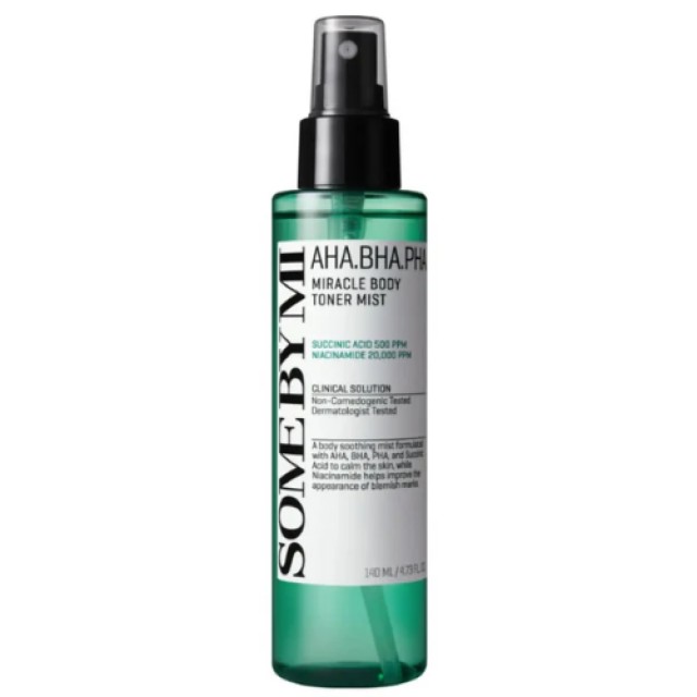 SOME BY MI - AHA, BHA, PHA Miracle Body Toner Mist, 140ml