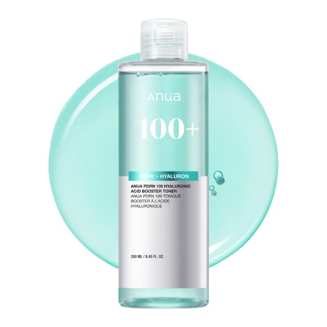 Anua PDRN 100 Hyaluronic Acid Booster Toner - Ενυδατική & Αναζωογονητική Τονωτική Λοσιόν με PDRN & Υαλουρονικό Οξύ 250ml