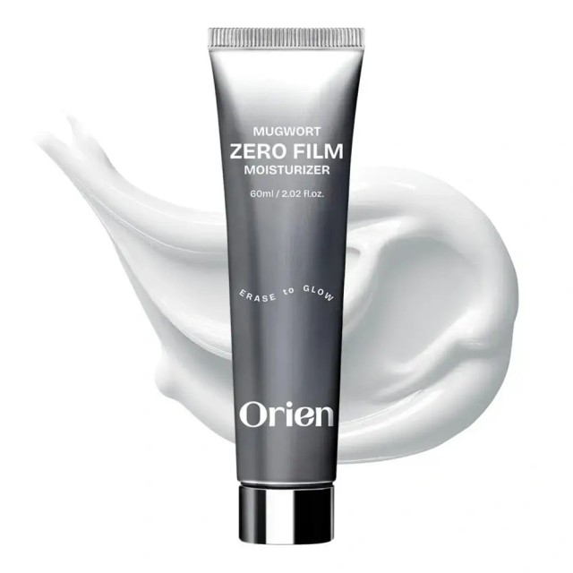 ORIEN Mugwort Zero Film Moisturizer – Καταπραϋντική Κρέμα με mugwort, Centella, νιασιναμίδη, πανθενόλη, υαλουρονικό χωρίς λιπαρό φιλμ 60ml