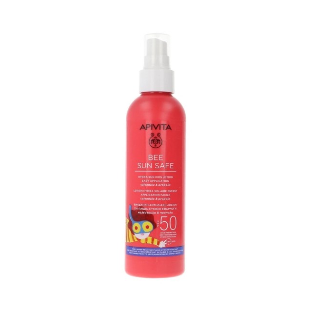 Apivita  Bee Sun Safe  Ενυδατική Αντηλιακή Λοσιόν για Παιδιά SPF50, 200ml