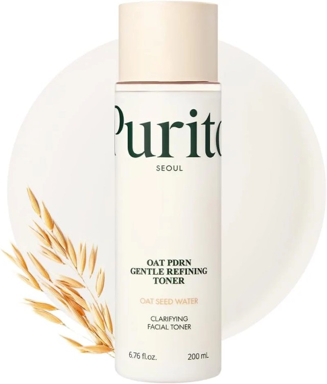 Purito Seoul  Oat PDRN Gentle Refining Toner Αναζωογονητικό τόνερ προσώπου με PDRN και Βρώμη ,200ml