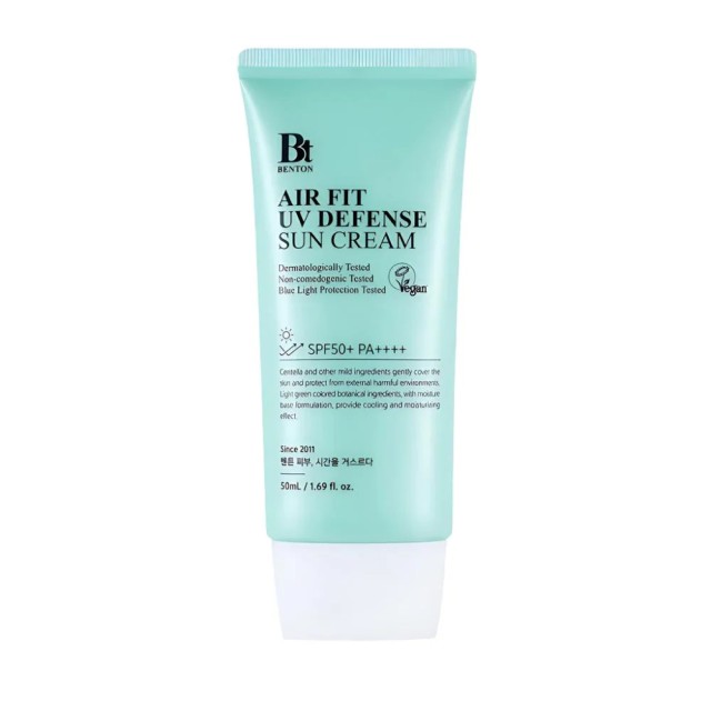 Benton Air Fit UV Defense Sun Cream SPF50+ PA++++Αντηλιακή κρέμα με ελαφριά υφή 50ml