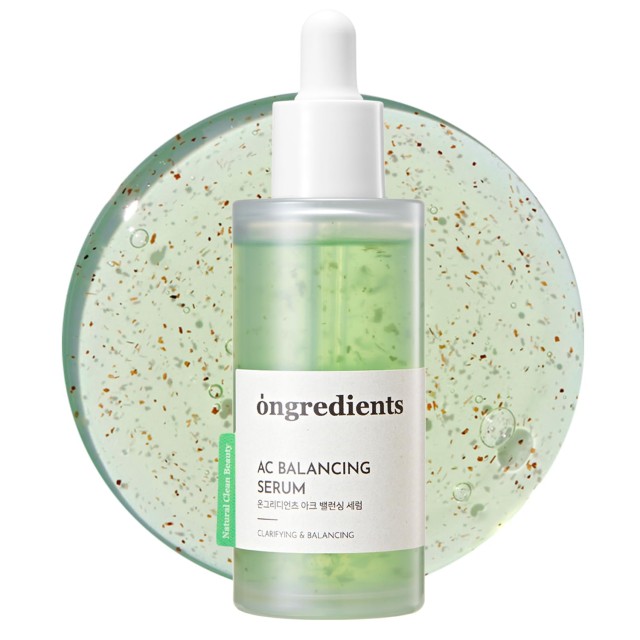 Ongredients AC Balancing Serum- Ορός Για Ατέλειες Προσώπου με Νιασιναμίδη και Σαλικυλικό για Λάμψη 50ml