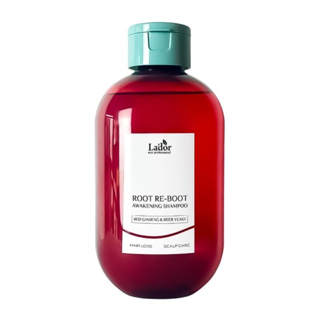 LADOR Root Re-Boot Awakening Shampoo Red Ginseng & Beer 300ml